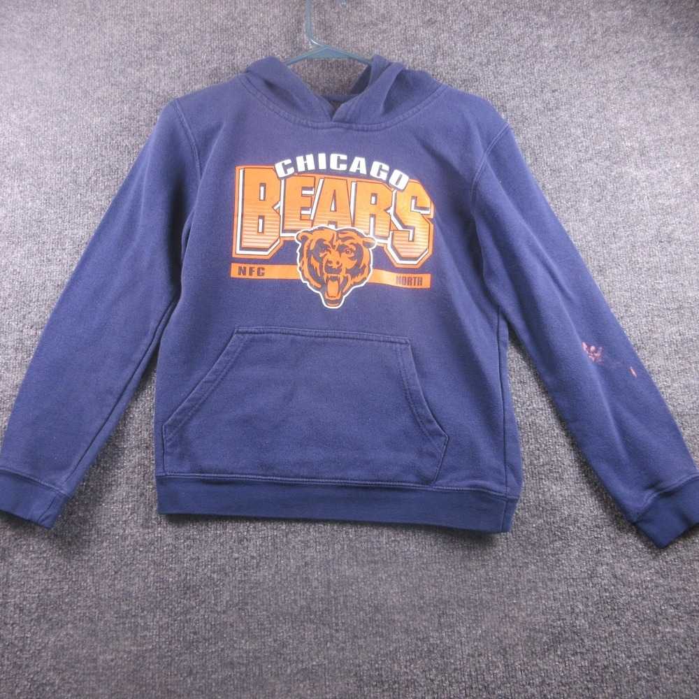 Chicago‎ Bears Sweatshirt Youth Medium Blue NFL Football Hoodie NFL Team Apparel